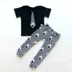 Sailor stripes set - t-shirt and shorts (1)