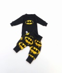 Komplet batman - baggy bezuciskowe i body   