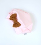 Berecik róż pudrowy i karmel