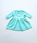 Mint dress with bow