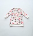 Sukienka bombka różany ogród