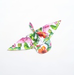 Chusta z daszkiem - flamingi