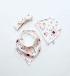 Birds set - cap, headband and neckerchief