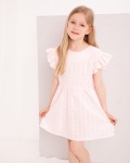 Sukienka batystowa Marie - brzoskwiniowy róż