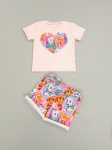 Hummingbird set - shorts and t-shirt (1)