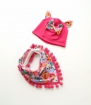 Mickey and Minnie bunny set - cap and neckerchief (1) (1)