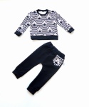 Zebra set - blouse + trousers (1)