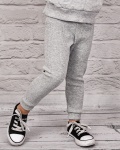 Legginsy szare prążki