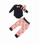 Neavy blue set with buttons - trousers, body with bow-tie and braces (1) (1) (1) (1)