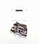 Batman set - white t-shirt and shorts