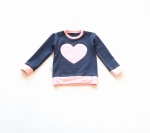 Bluza róż z jeansem