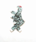 Komplet kury i koguty - baggy i bluza  na zamek 