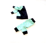 Gold Batman set - trousers + blouse (1) (1) (1) (1) (1) (1)