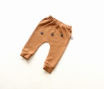 Baggy karmel z guziczkami   