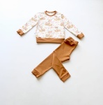Komplet sarenki - bluza i legginsy   