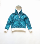 Bluza ażurowe motyle z kapturem 