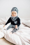 Zebras set - cap and chimney scarf