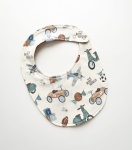 Śliniak pojazdy retro 