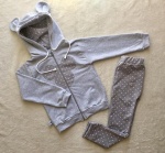 Mickey with ears set - blouse and leggins  