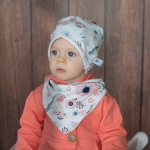 Birds set - cap and neckerchief