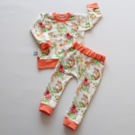 Roses set - blouse and leggins (1)