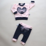 Tulle set - leggins + blouse + headband