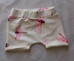 Szorty różowe ważki