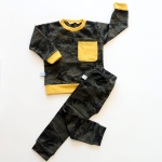 Moro with mustard set - trousers + blouse (1)