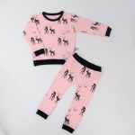 Komplet sarenki - bluza i legginsy 