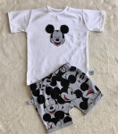 Mickey set with red shorts - t-shirt and shorts (1)