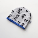 Gray mouses cap with blue