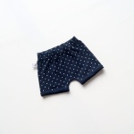 Szorty kropki na granacie