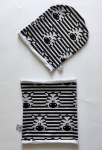 Zebra set  - cap and chimney scarf (1)