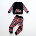 Gold Batman set - trousers + blouse (1) (1) (1) (1)