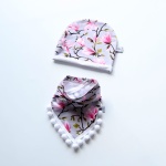Magnolia set - cap and neckerchief