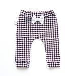 Baggy pepitka z kokardą