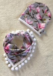 Magnolia set - cap and neckerchief (1)