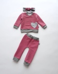 Ecru Hummingbird set - blouse with chimney + leggins (1) (1) (1) (1) (1) (1)