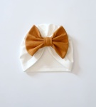 Turban ecru  i karmel