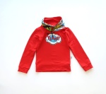 Bluza komiks z kominem