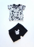 Komplet Miki logo - koszulka i spodenki