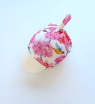 Chusta z daszkiem - koliberki i kwiaty