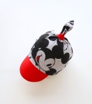 Chusta z daszkiem - Miki na szarym