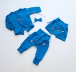 Neavy blue set with buttons - trousers,shorts, body, coat and braces (1) (1) (1) (1)