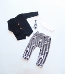 Neavy blue set with buttons - trousers, body and coat (1) (1) (1)