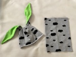 Clouds set - cap and chimney scarf