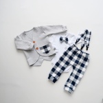 Neavy blue set with buttons - trousers, body, coat and braces (1) (1) (1)