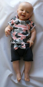 Butterflies set - t-shirt and shorts