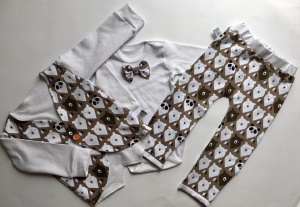 Komplet misie  - frak, body, baggy  