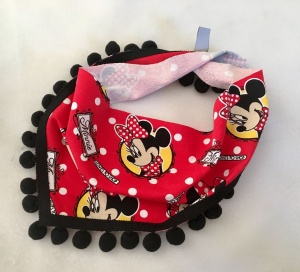 Red Minnie Mouse neckerchief